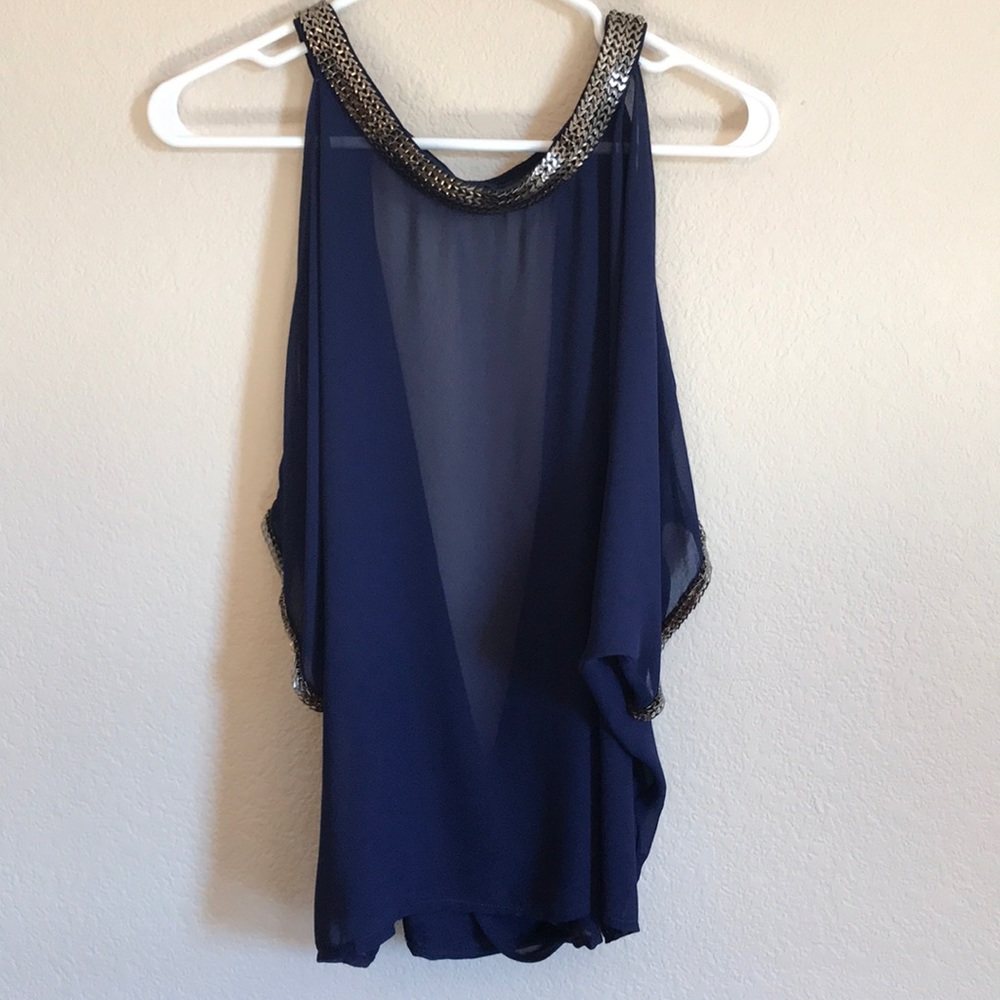 Fora sheer top